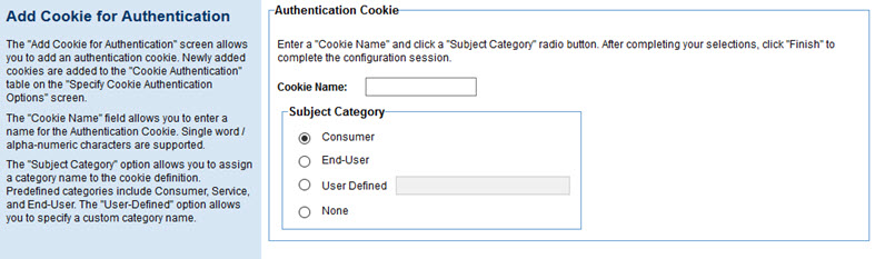 HTTP Security Policy Configuration: Adding a cookie
