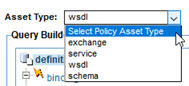 Asset types for a Script Compliance policy